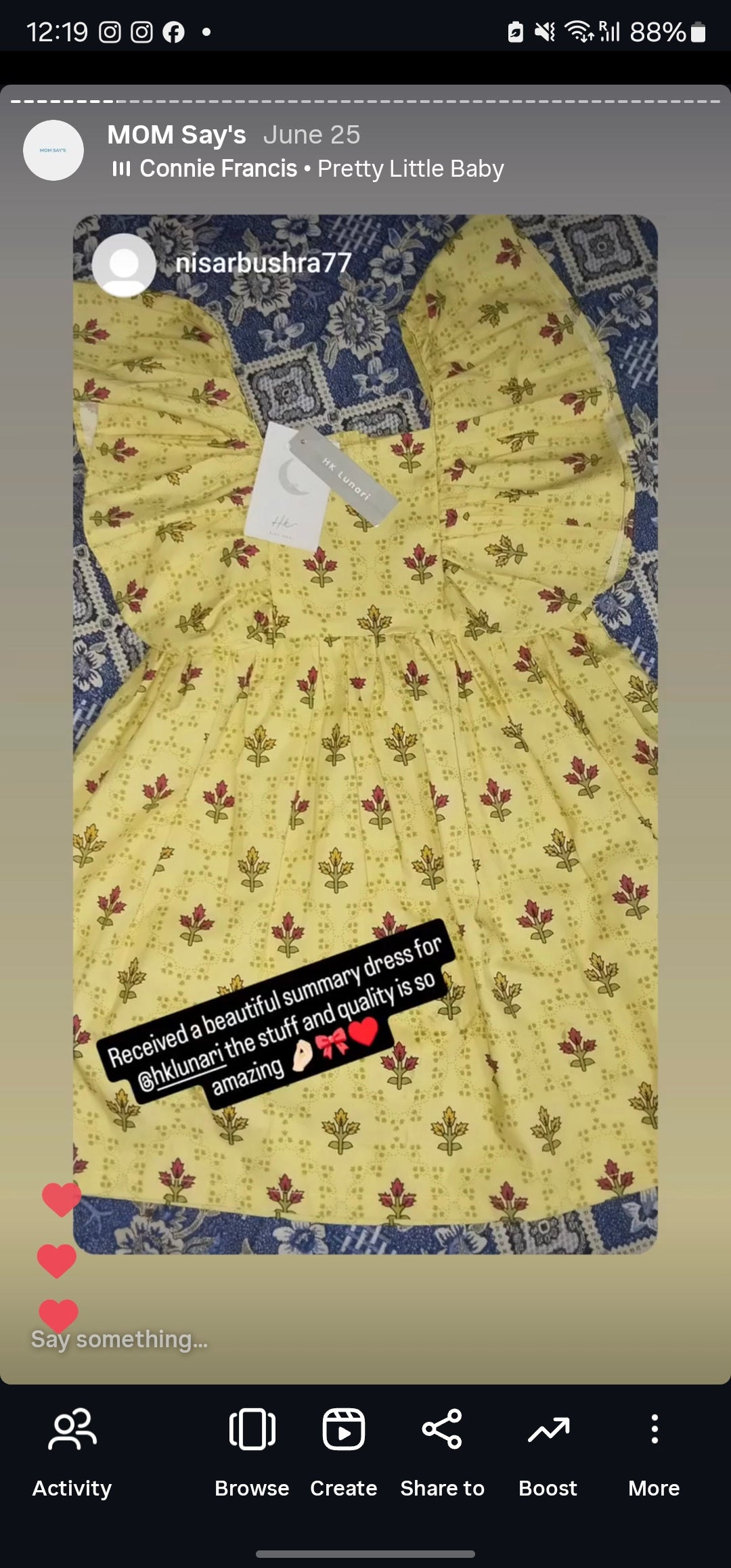 Happy Customer WhatsApp Review