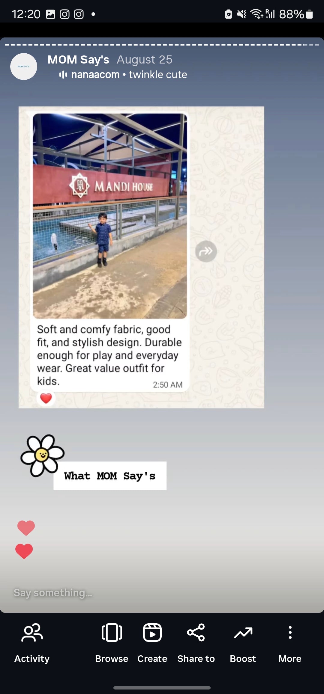 Happy Customer WhatsApp Review