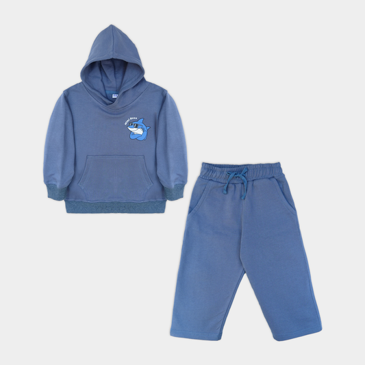 Mini Boss Blue Terry Tracksuit – HK Lunari Boys