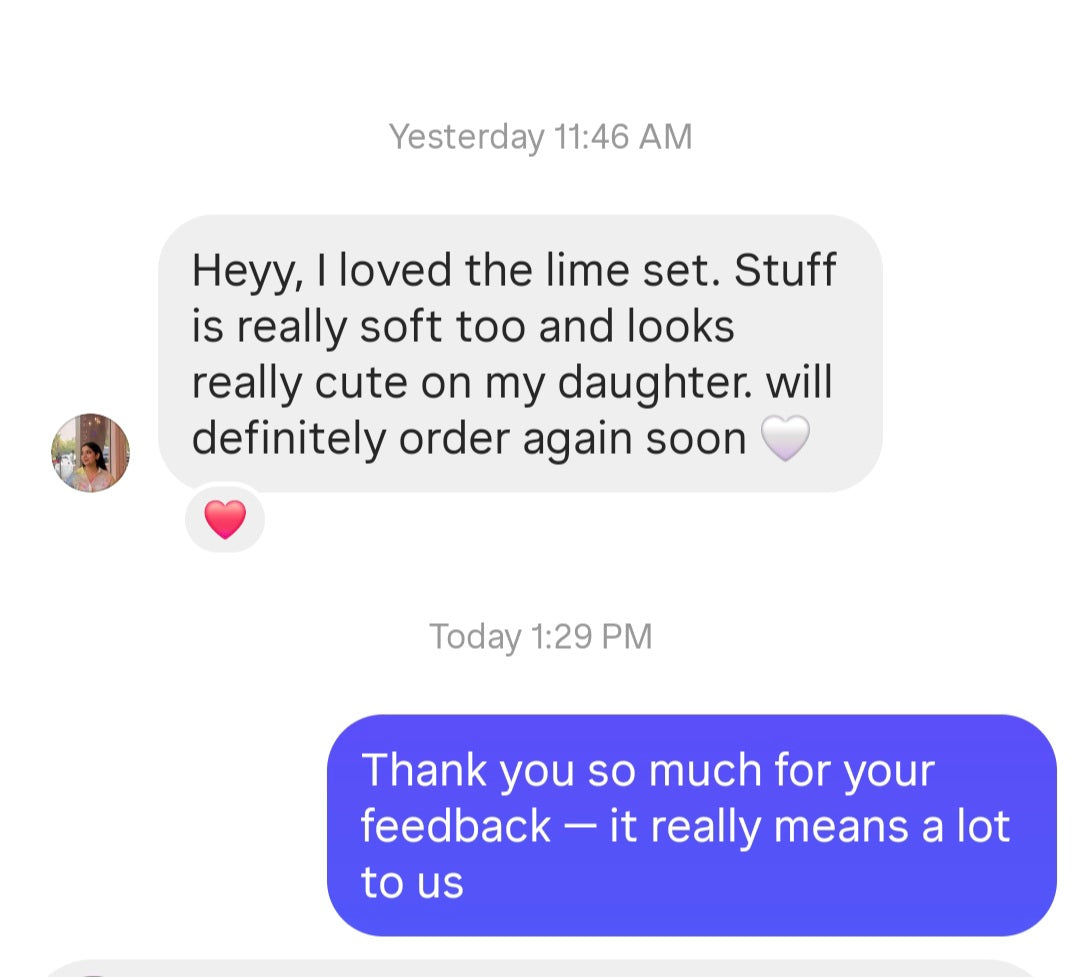 Happy Customer WhatsApp Review