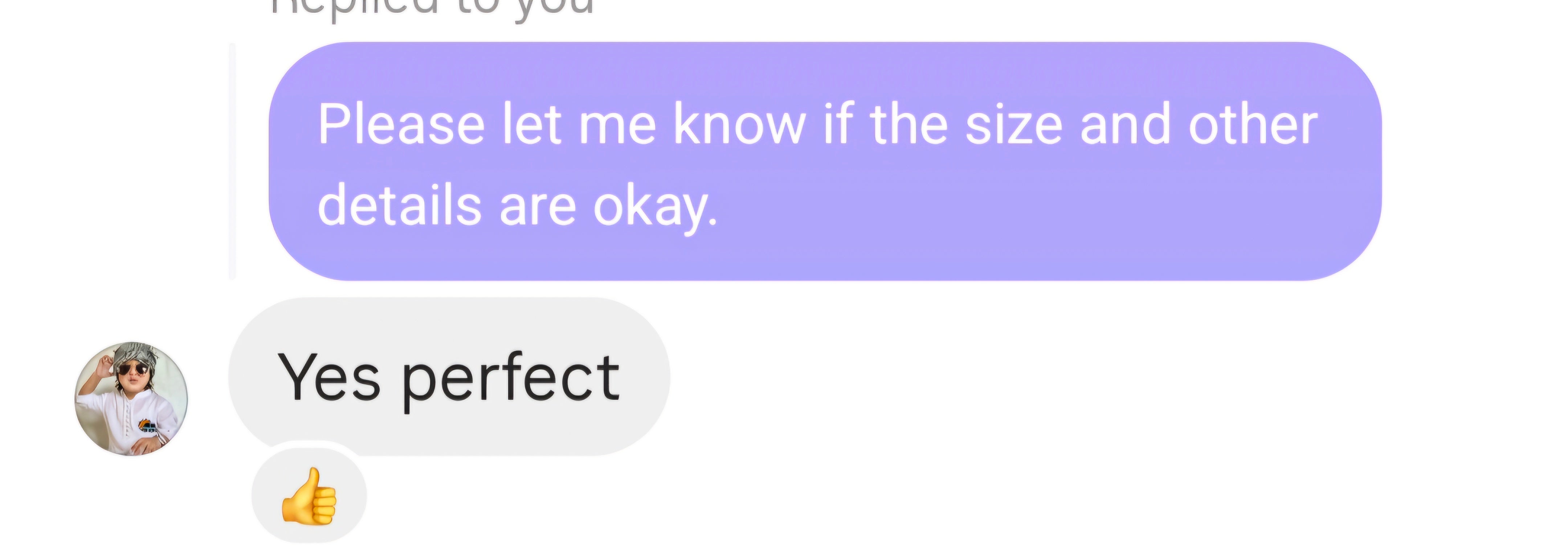 Happy Customer WhatsApp Review