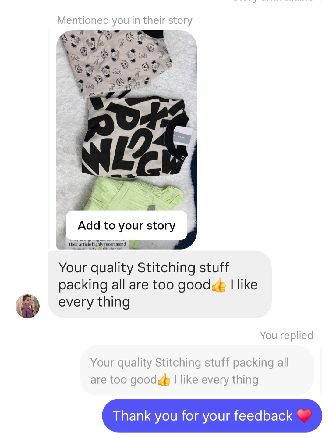 Happy Customer WhatsApp Review
