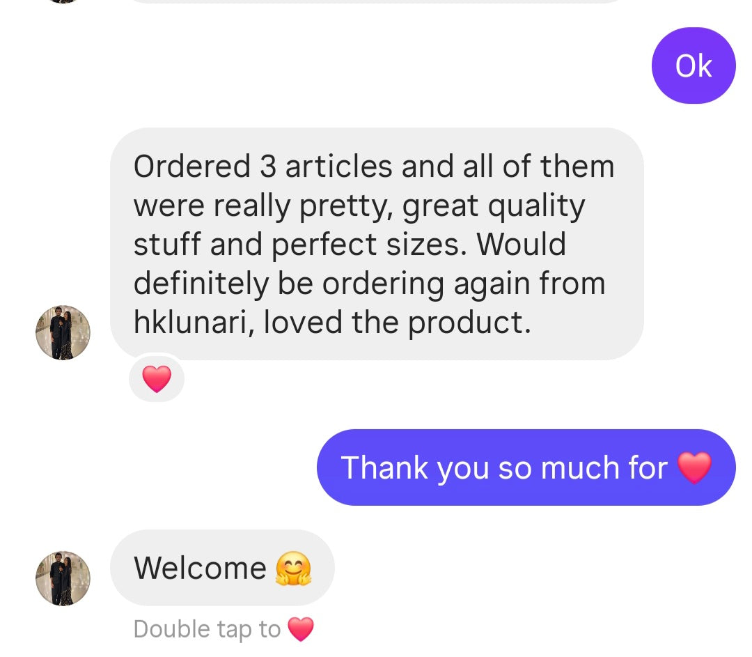 Happy Customer WhatsApp Review