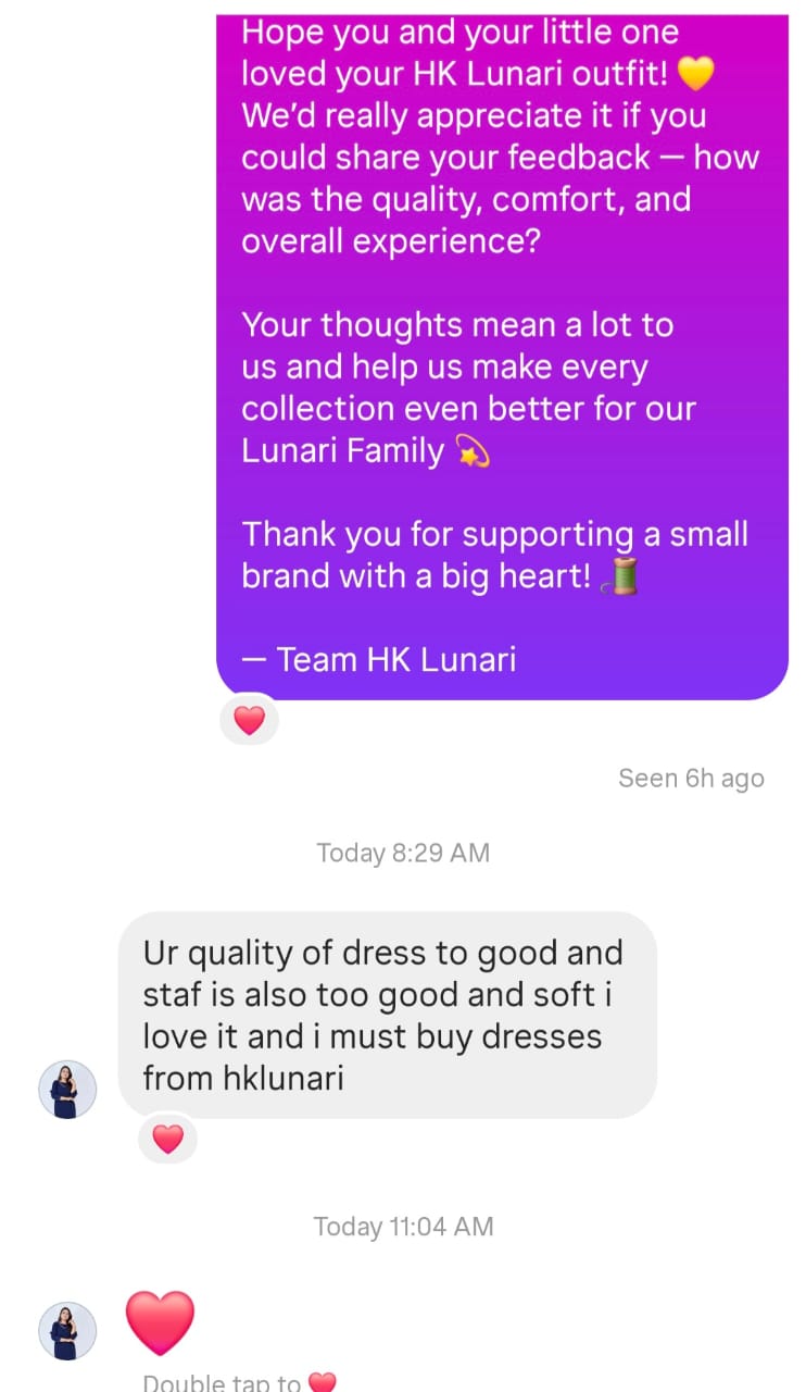 Happy Customer WhatsApp Review