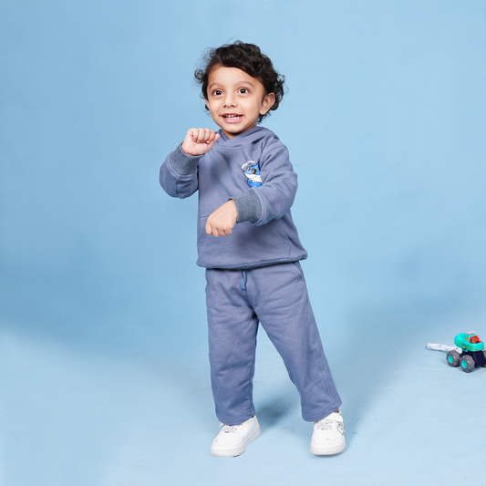 Mini Boss Blue Terry Tracksuit – HK Lunari Boys