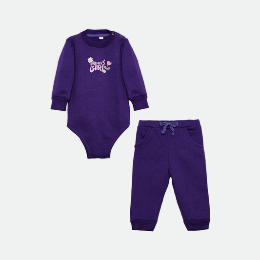 Daddy’s Girl Baby Girl Bodysuit & Jogger Set
