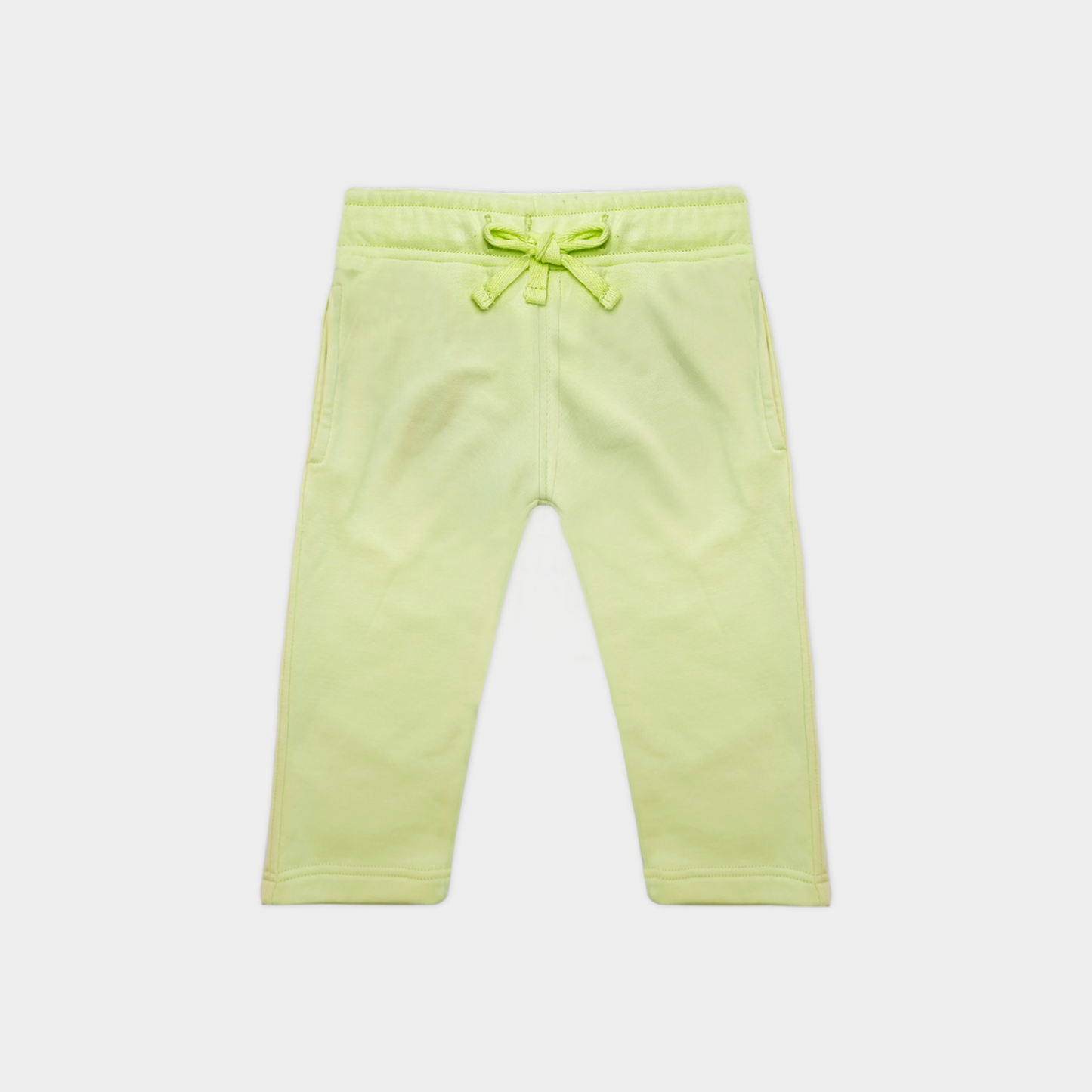 Banana Pop Fleece Set – Playful Lime with Puff Banana Print