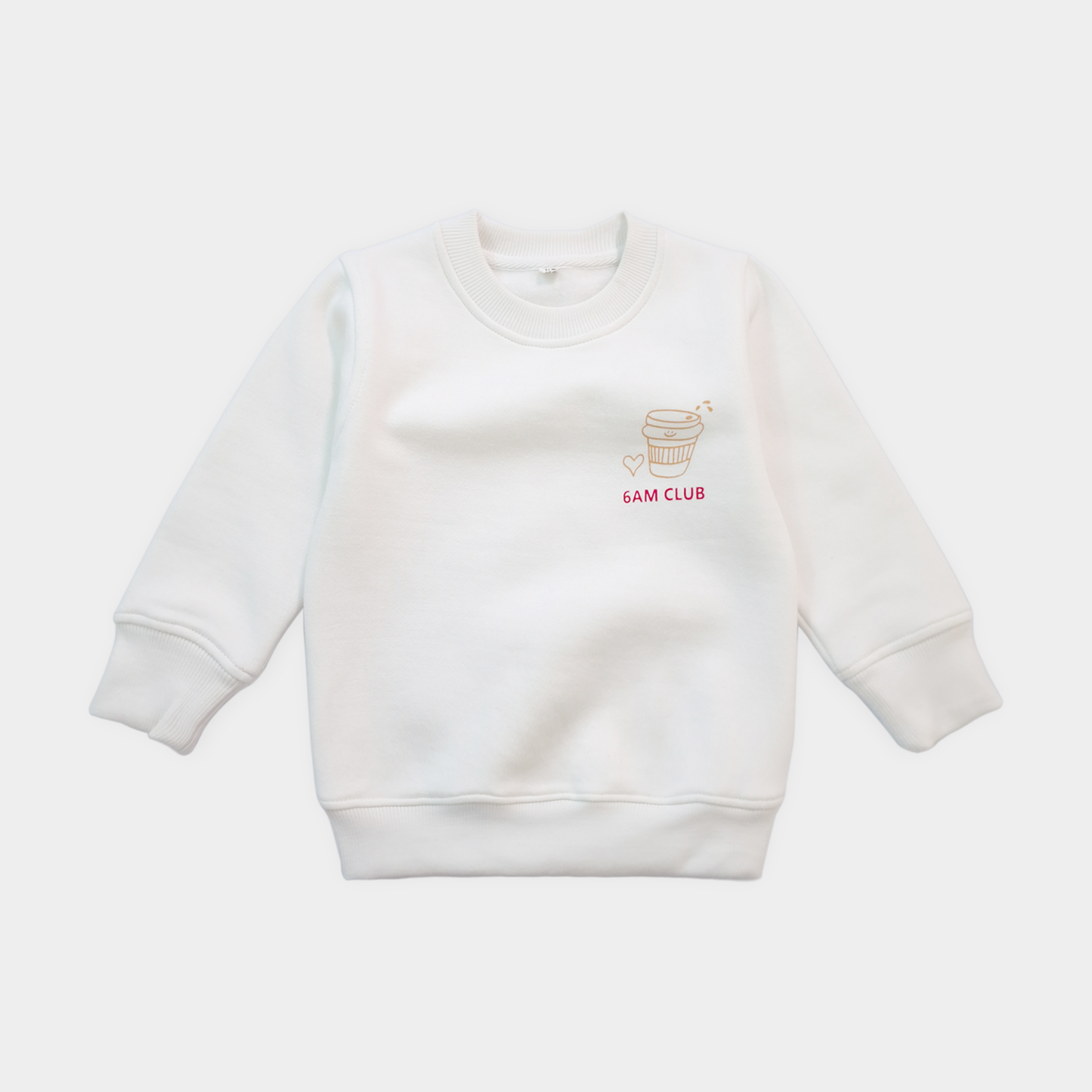 6AM Club – Cacao Coffee Sweatshirt Set