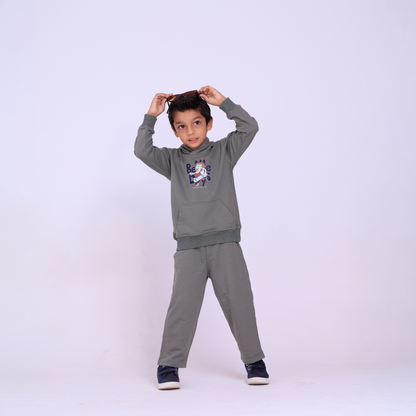 Boys Terry Hoodie & Trouser Set – Battle Days