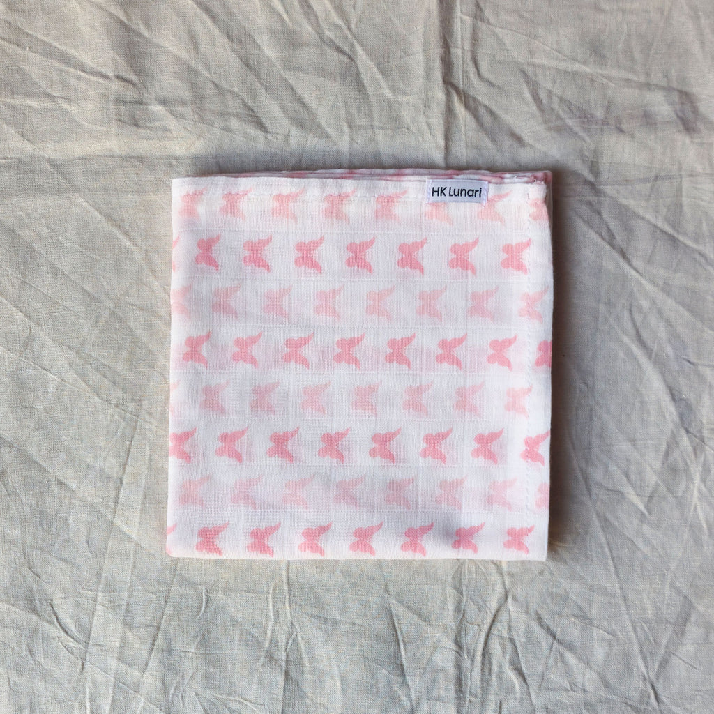Muslin Swaddle Sheets – Butterfly & Ivory