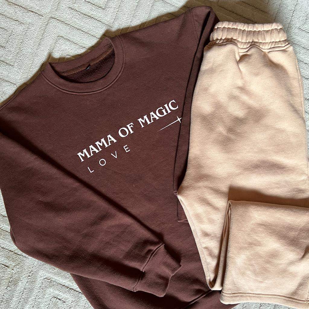 Mama Winter Sweatshirt Twinning Set