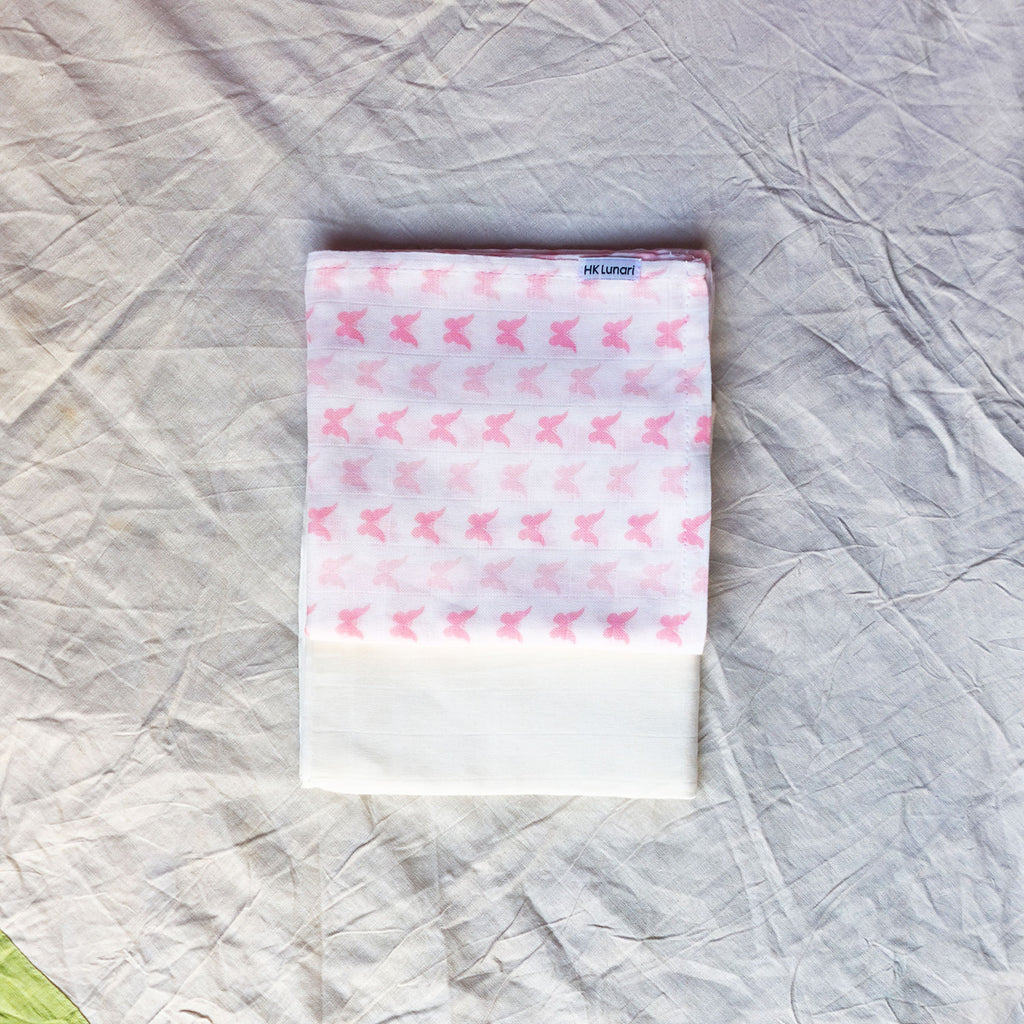 Muslin Swaddle Sheets – Butterfly & Ivory