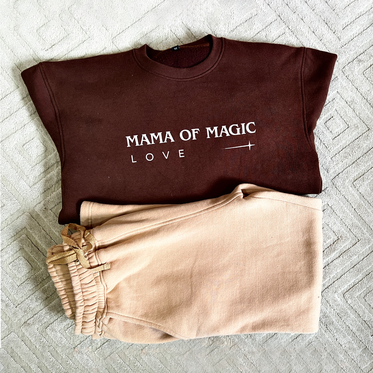 Mama Winter Sweatshirt Twinning Set