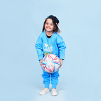 Girl Blue Fleece Sweatshirt Set