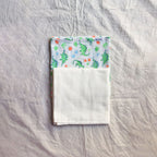 Muslin Swaddle Sheets – Dino Print & Ivory