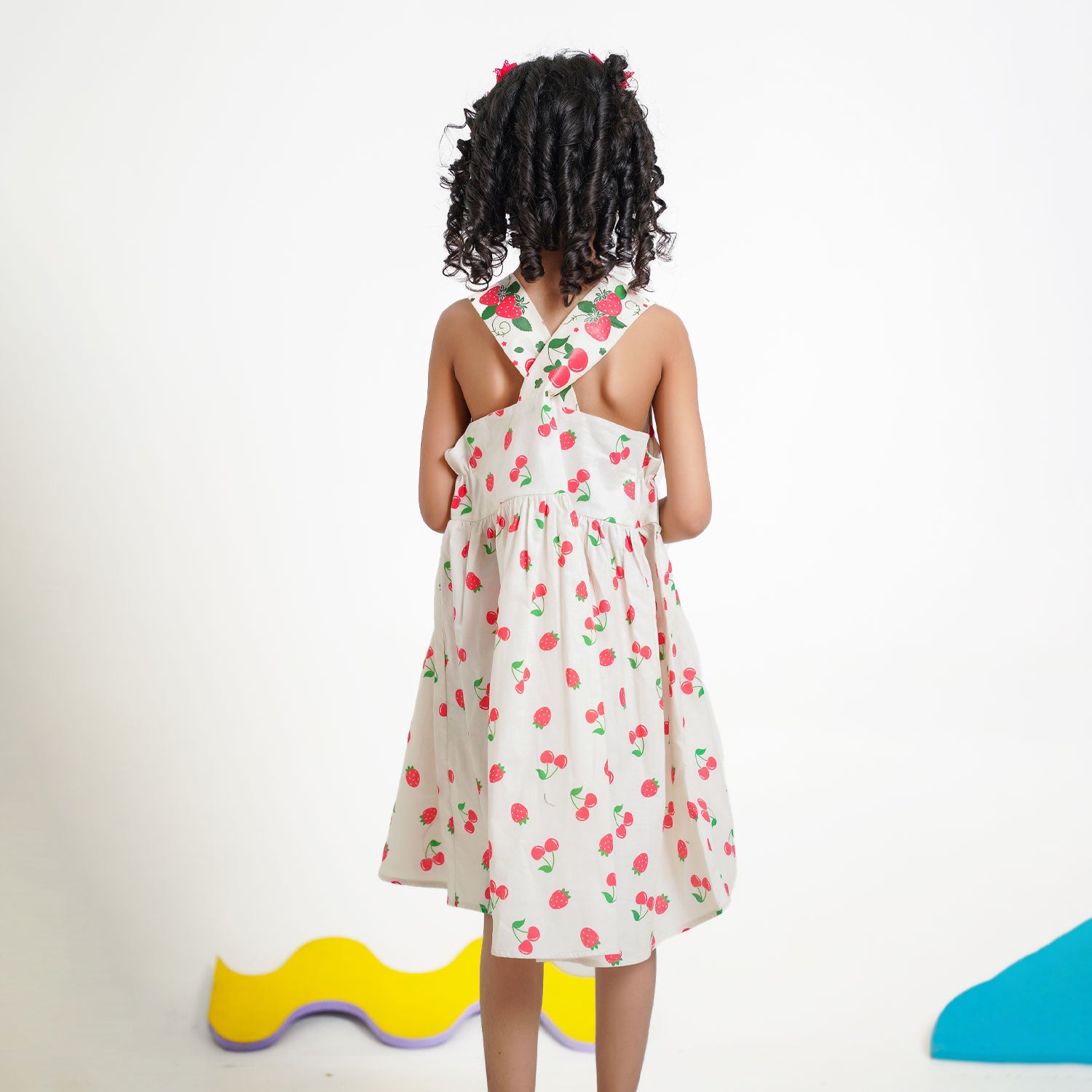 High - Low Strawberry Frock