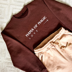 Mama Winter Sweatshirt Twinning Set