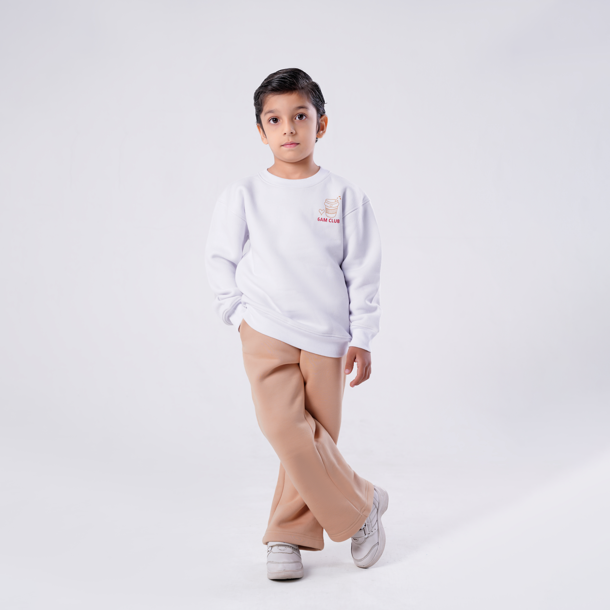 6AM Club – Cacao Coffee Sweatshirt Set