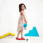 High - Low Strawberry Frock
