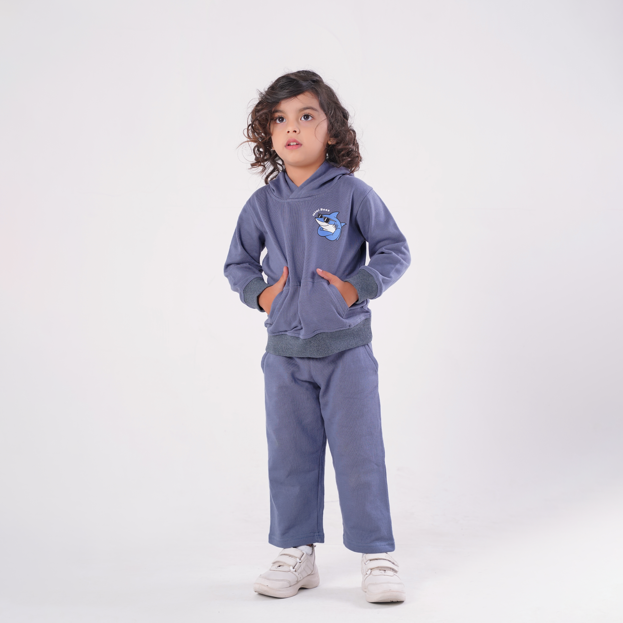 Mini Boss Blue Terry Tracksuit – HK Lunari Boys
