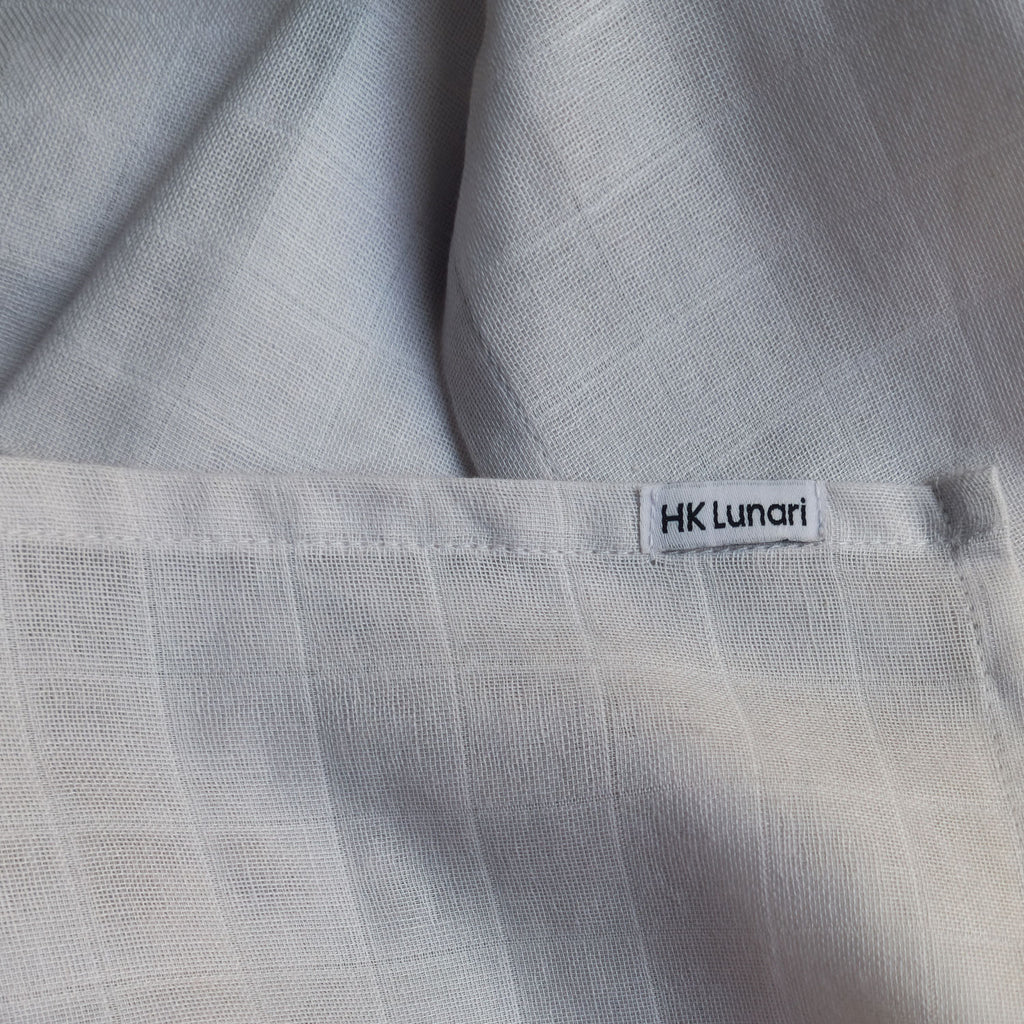 Muslin Swaddle Sheets – Gray Line & Gray
