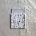 Muslin Swaddle Sheets – Rabbit & Gray(85x85cm)