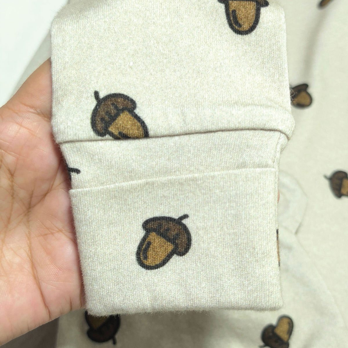 Soft Cotton Baby Footie , Cap Set — Acron