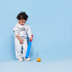 Gray Unisex Fleece Sweatshirt & Trouser Set