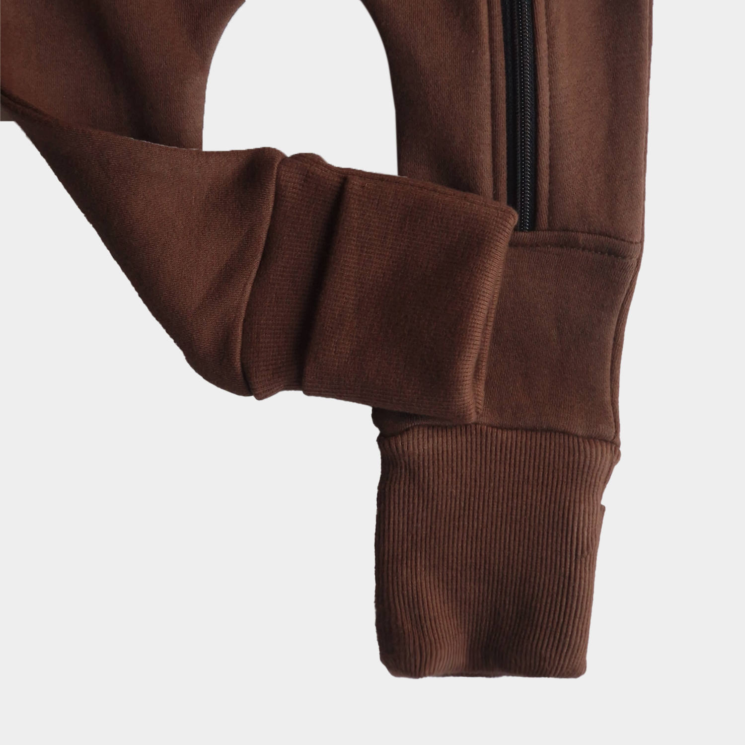 Brown Winter Romper – Cotton Fleece