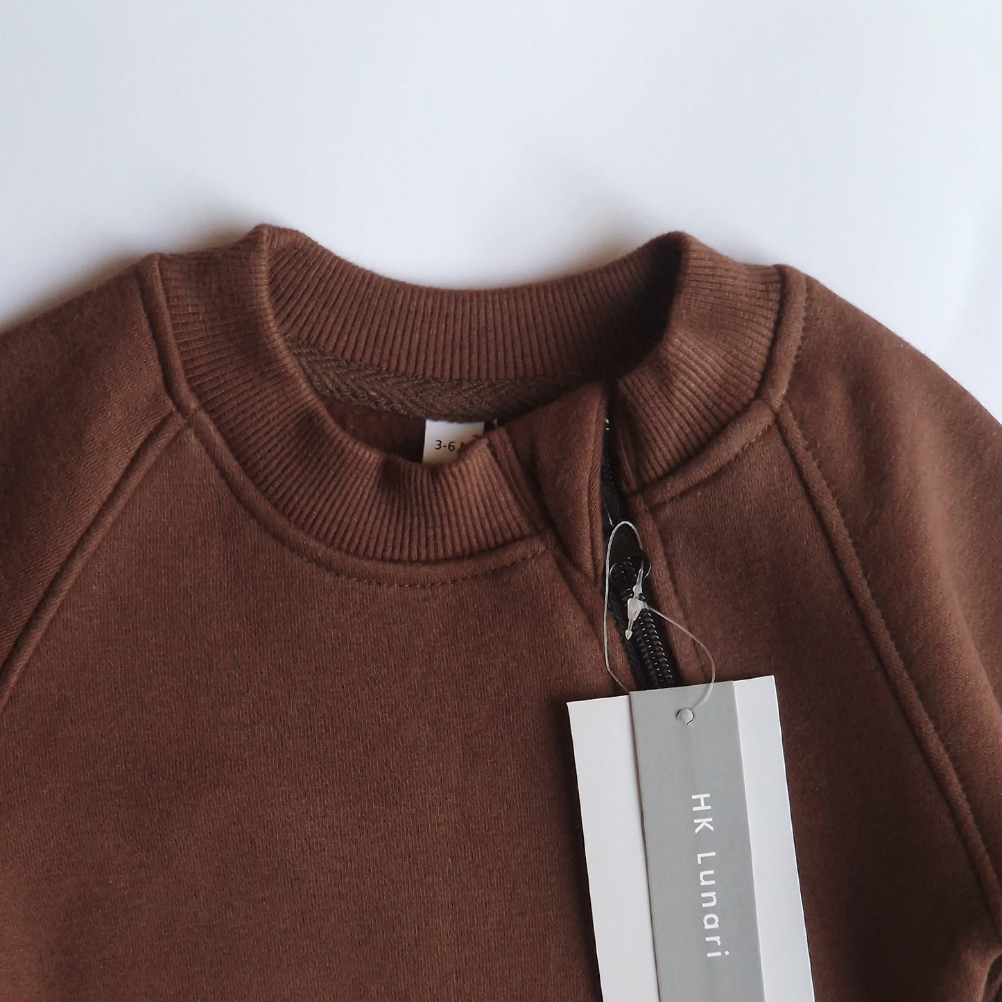 Brown Winter Romper – Cotton Fleece