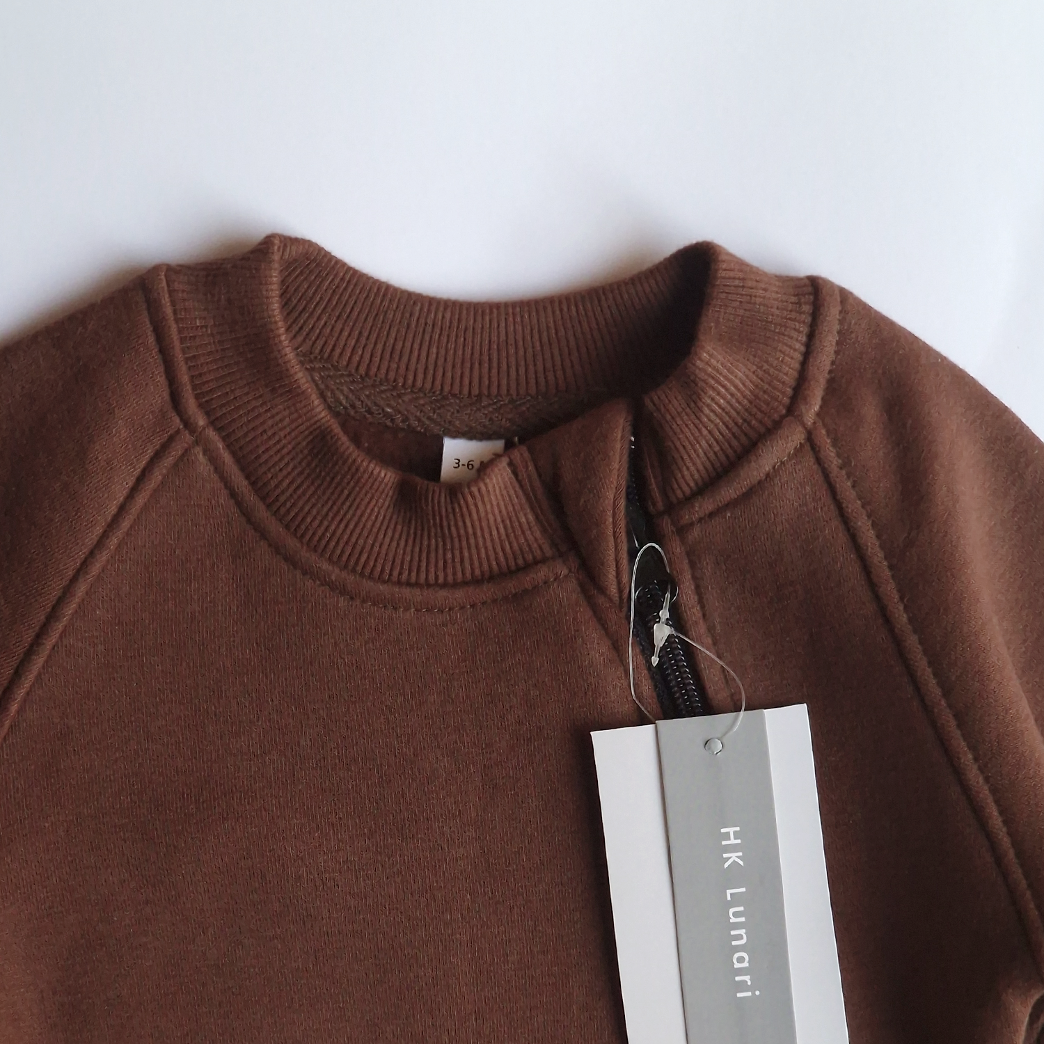 Brown Winter Romper – Cotton Fleece