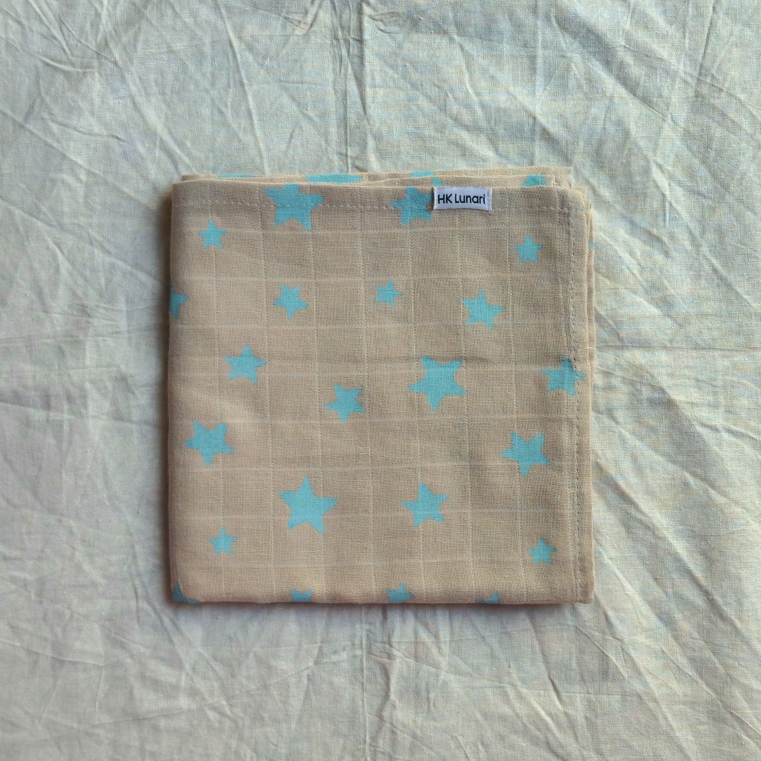Muslin Swaddle Sheets – Brown & Ivory