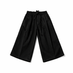 Yellow & Black Striped Co-Ord Set – Polo Shirt & Wide-Leg Trouser