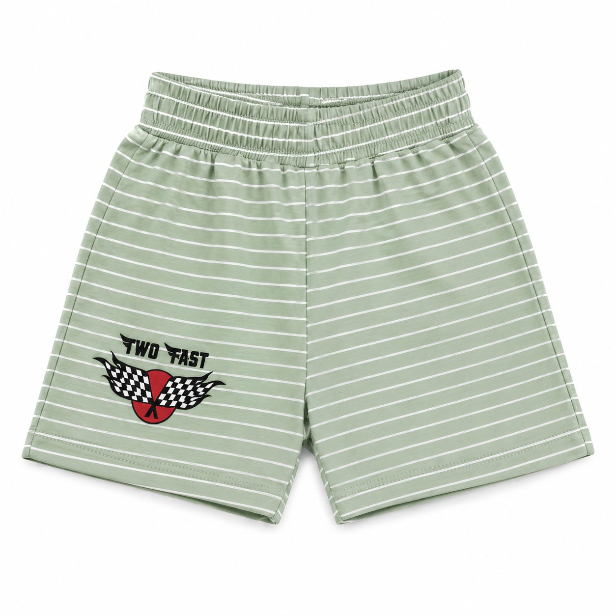 Two Fast  Co-ord Set (Tee + Shorts)