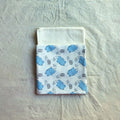 Muslin Swaddle Sheets – Rhino Print & Ivory