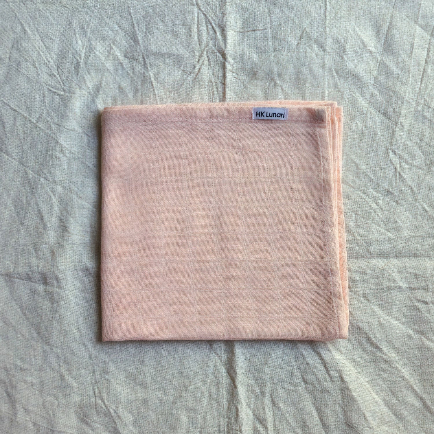 Muslin Swaddle Sheets – Peach Print & Solid