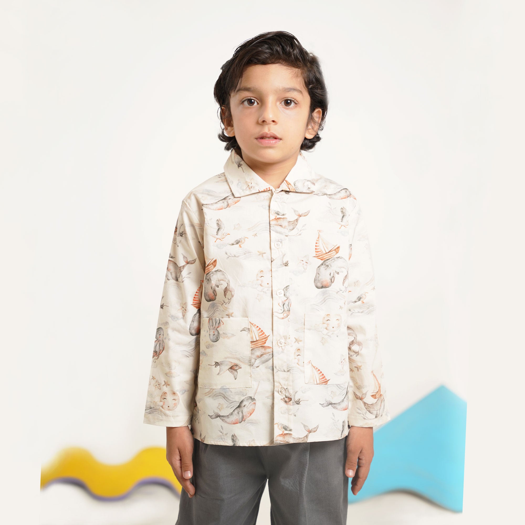 Ocean Dream Printed Shirt