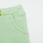 Mint Green Fleece Baby Set – Romper & Trouser