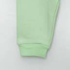 Mint Green Fleece Baby Set – Romper & Trouser