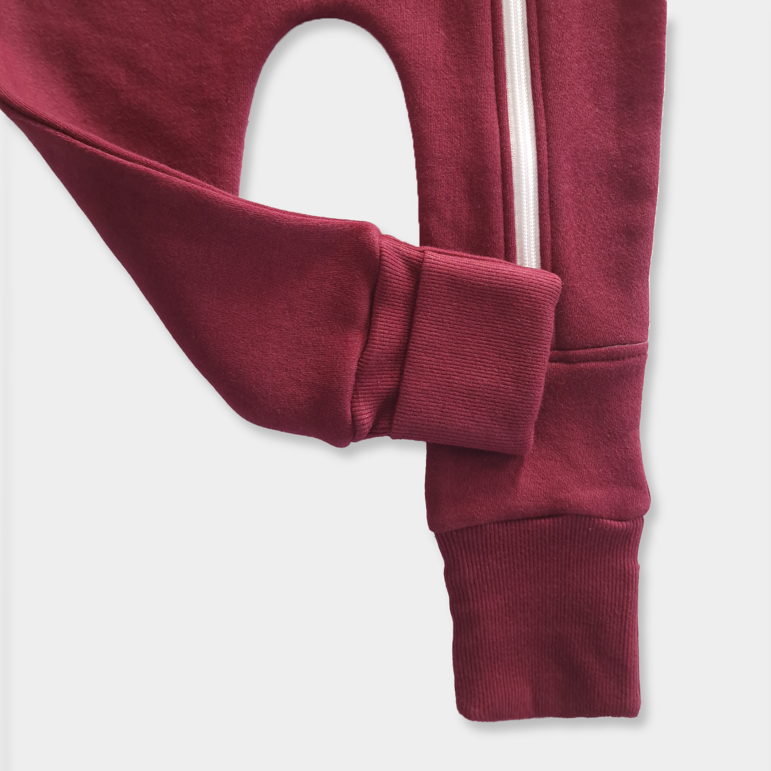 Maroon Winter Romper – Cotton Fleece