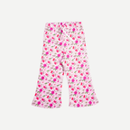 Pink Petal Summer Co-ord Set – Girls Cotton Top & Trouser