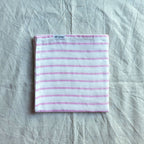 Muslin Swaddle Sheets – Pink & Ivory(85x85cm)