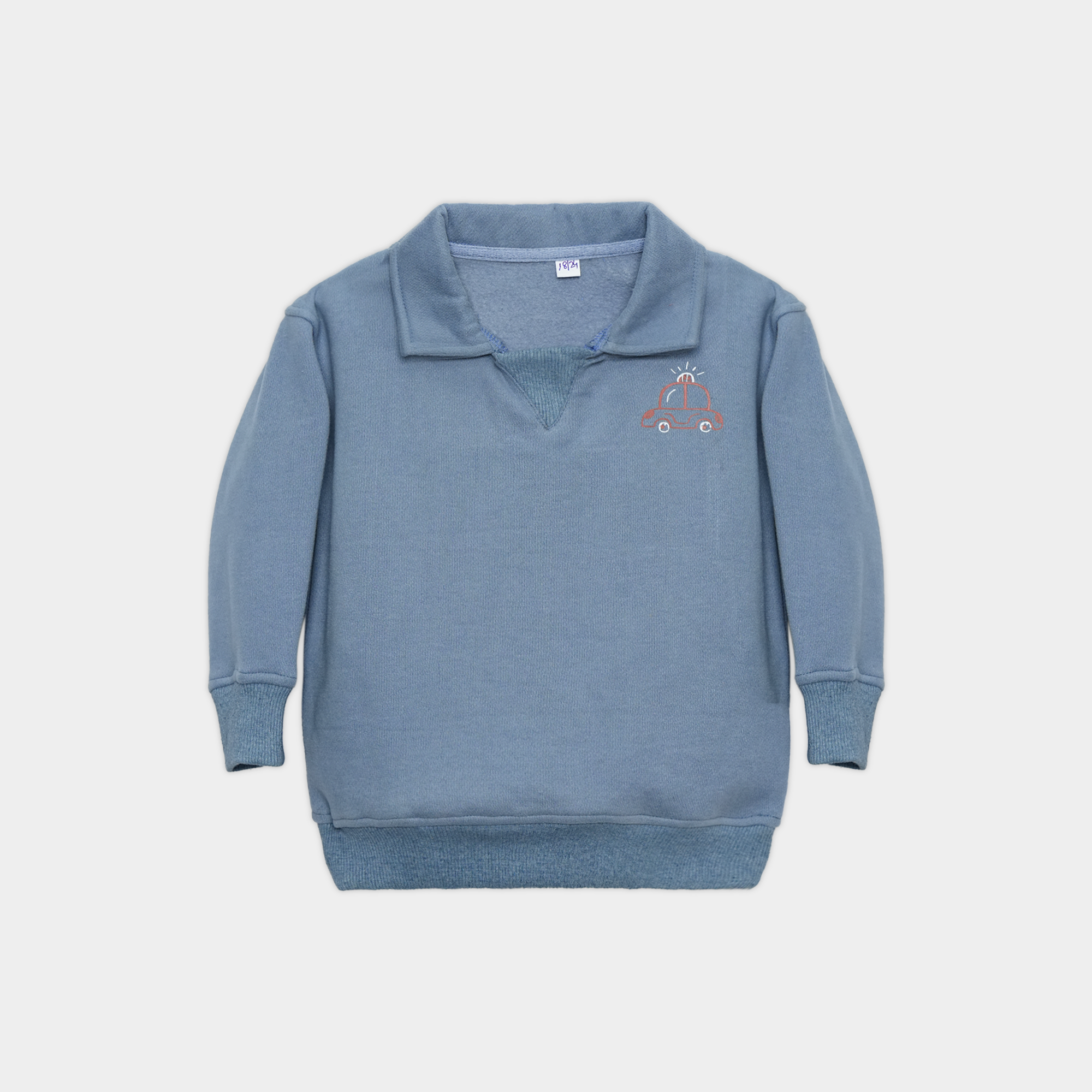 Blue Fleece Collar Set – Playtime Cozy Edit