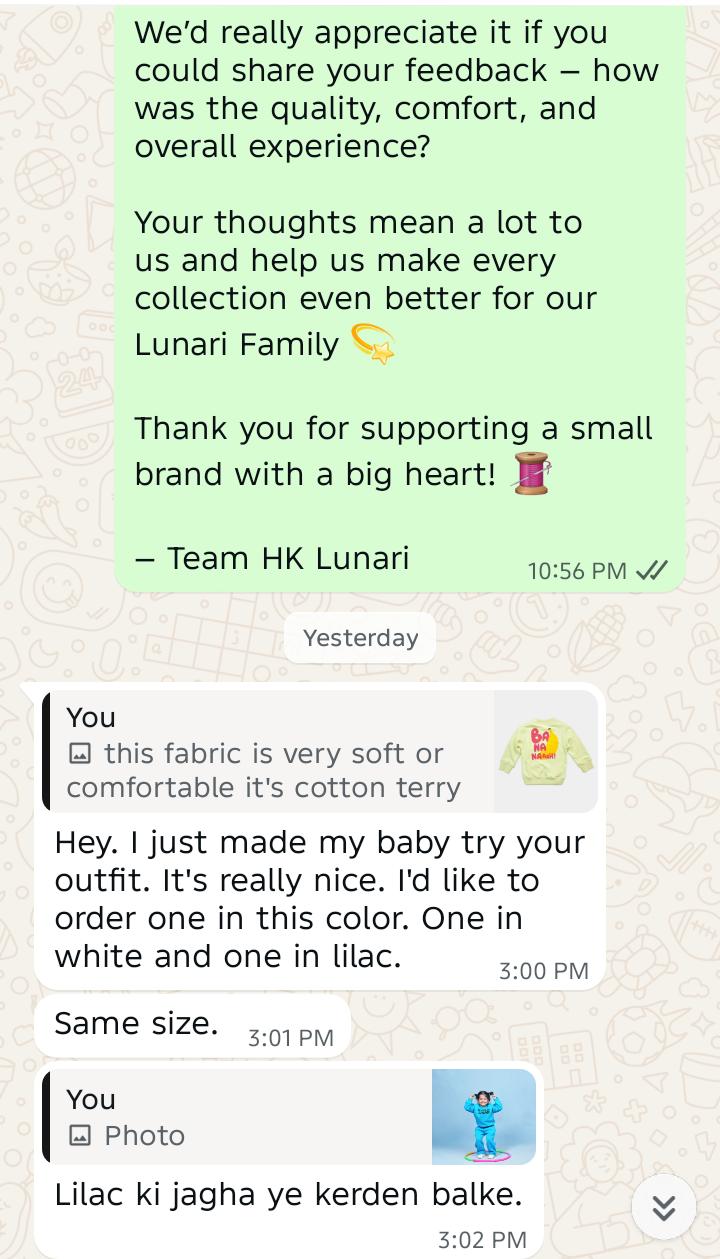 Sarah WhatsApp Review