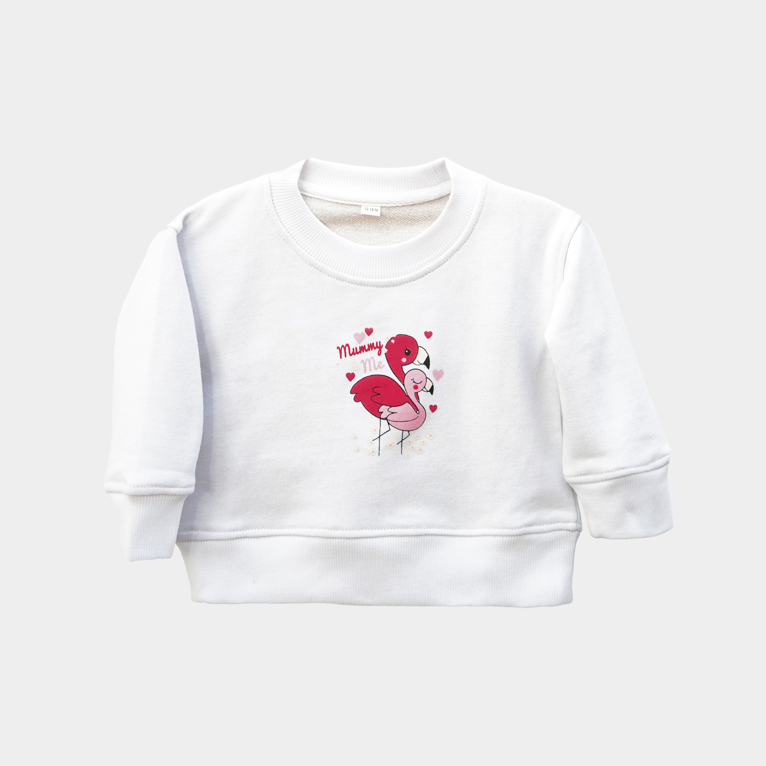 Terry Baby Girl Set – Sweatshirt & Trouser