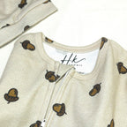 Soft Cotton Baby Footie , Cap Set — Acron