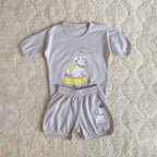 Little Picnic Puppy Co-ord Set (Tee + Shorts)