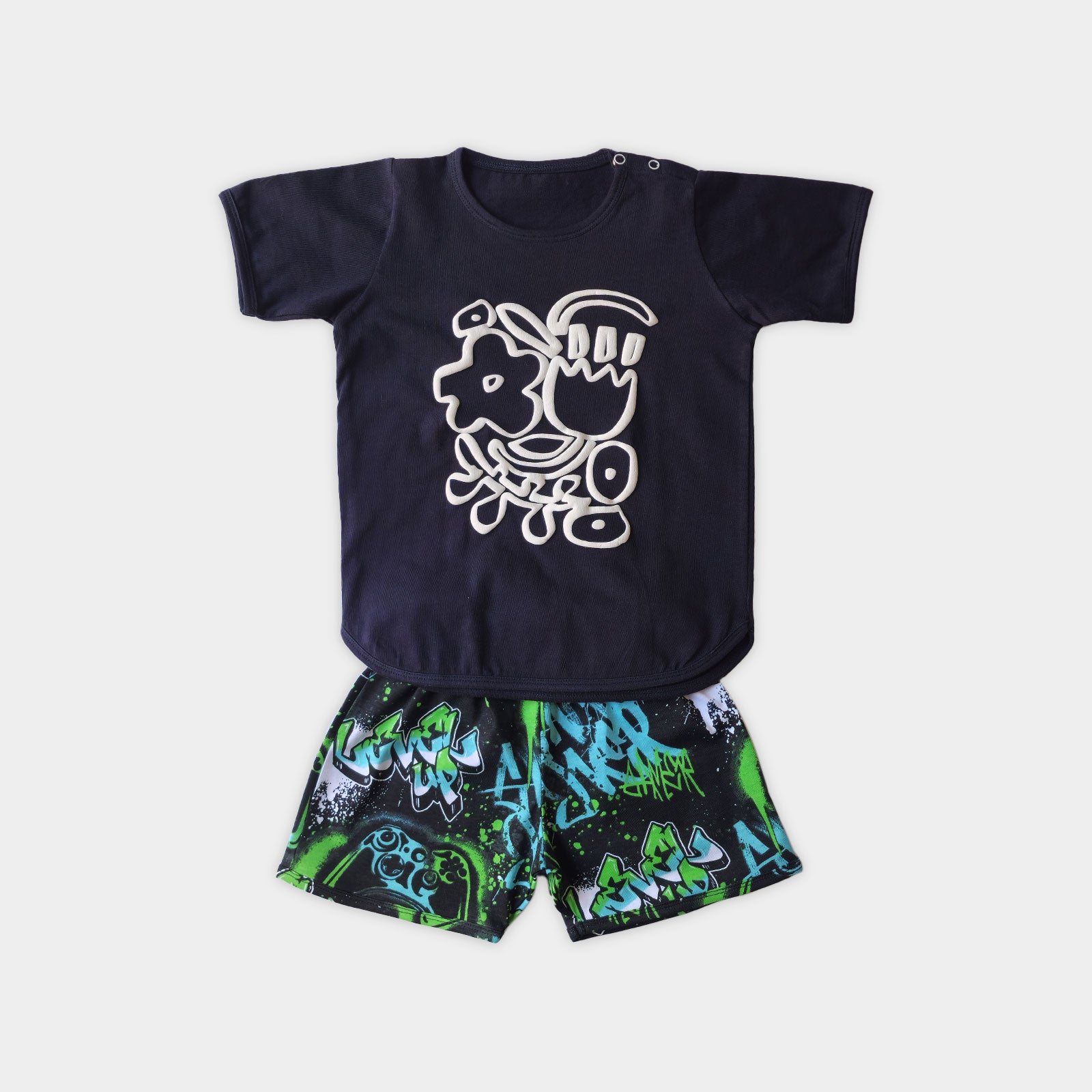 Urban Play Co-ord Set (Tee + Shorts)