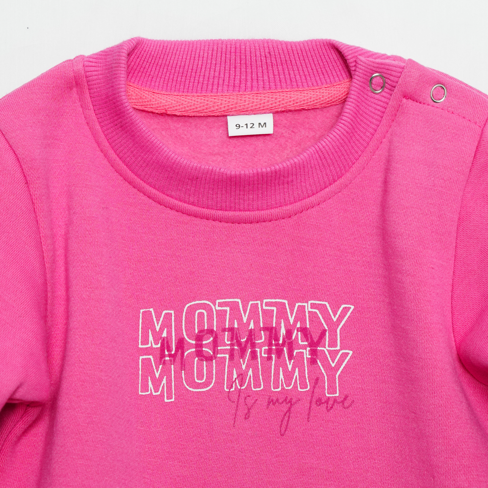 Baby Girl Pink Bodysuit & Jogger Set