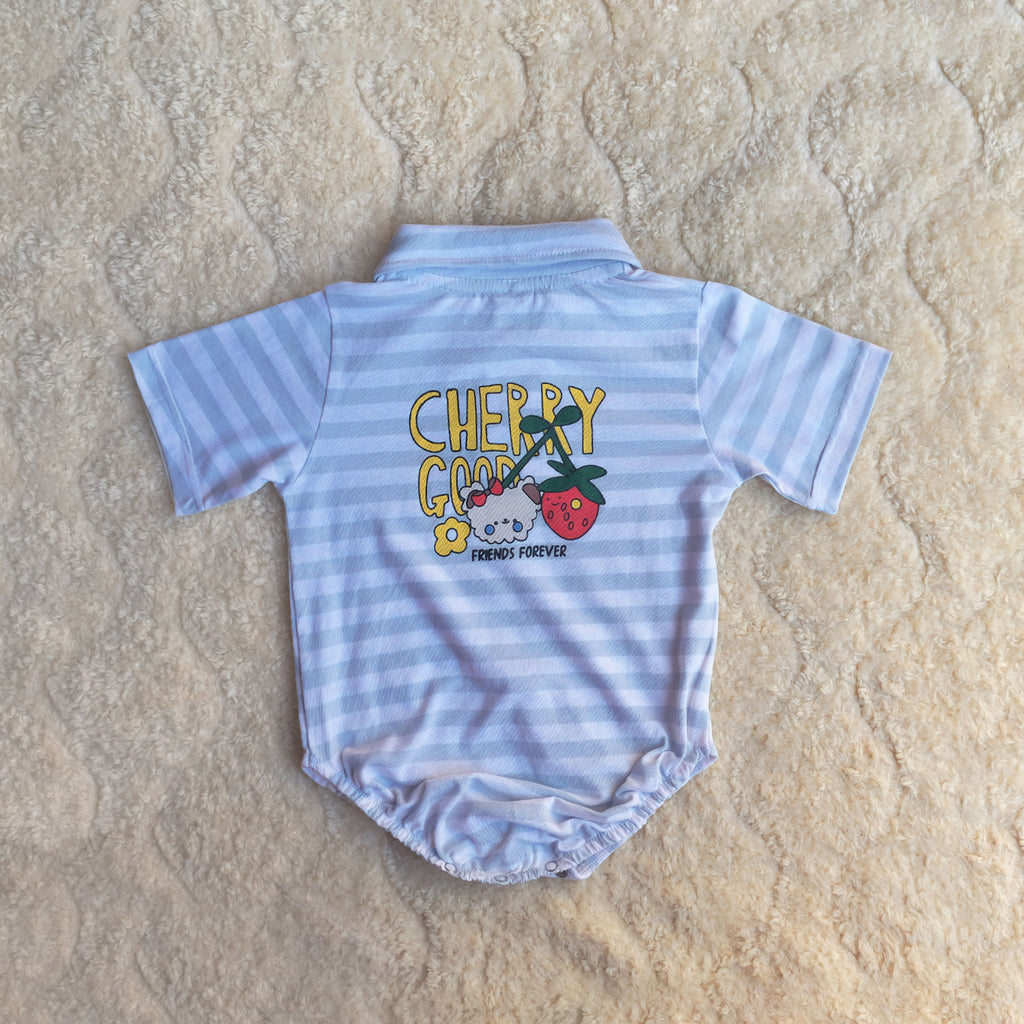 Cherry Friends Cotton Co-ord Set (2-Piece)